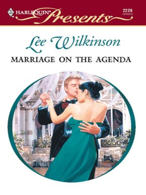 cover image of Marriage on the Agenda